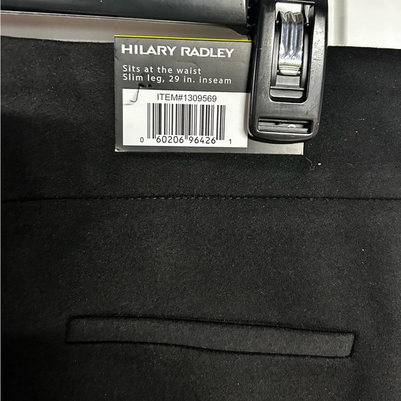 Hilary Radley Women’s Black Pull-On Pants - Picture 2 of 5